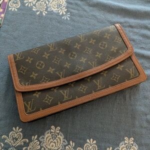 Louis Vuitton Brown Monogram Envelope Clutch